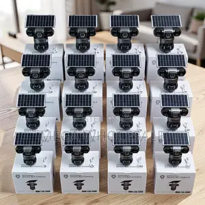 Full Panoramic HD 20MP Ultra 4G PTZ Triple Lens Solar Camera