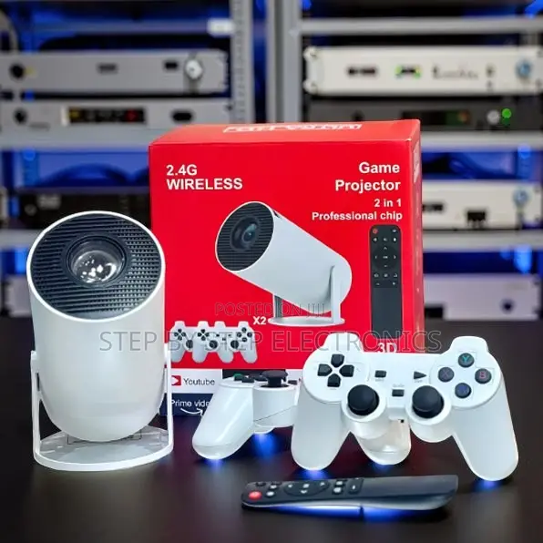  Ultra HD HY300 Pro+ 2 in 1 3D Game Gaming Android Projector