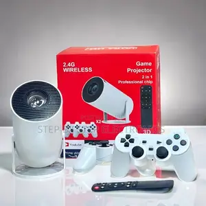 High Resolution HY300 Pro+ 2 in 1 3D Game Gaming Android Projector