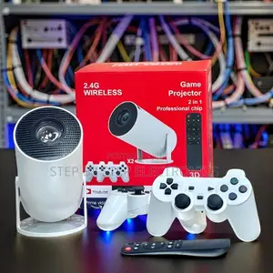 High Resolution HY300 Pro+ 2 in 1 3D Game Gaming Android Projector