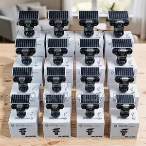 AI Human Motion 20MP Ultra HD 4G PTZ Triple Lens Solar Camera