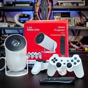 High Brightness HY300 Pro+ 2 in 1 3D Game Gaming Android Projector