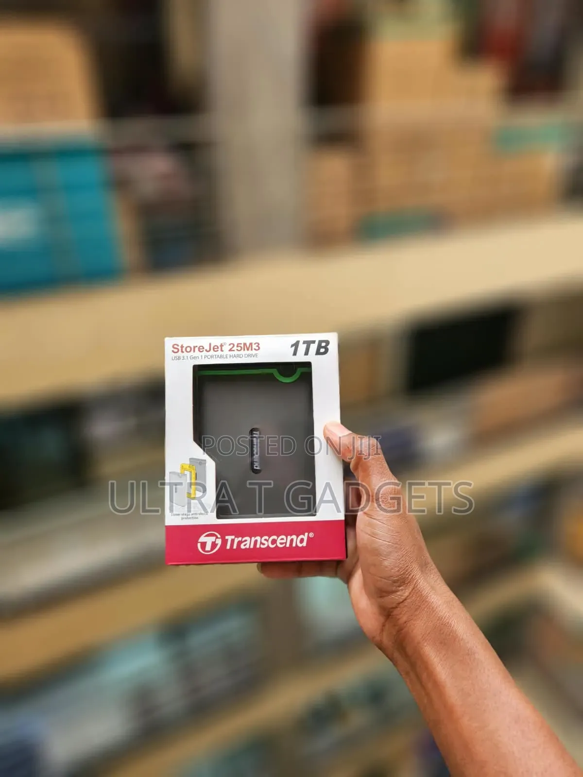 1TB Transcend External Hard Drive
