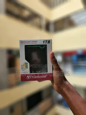 1TB Transcend External Hard Drive