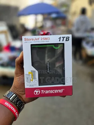 1TB Transcend External Hard Drive