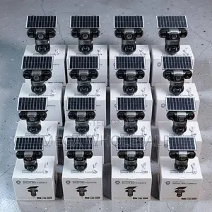 Remote View 20MP Ultra HD 4G PTZ Triple Lens Solar Camera