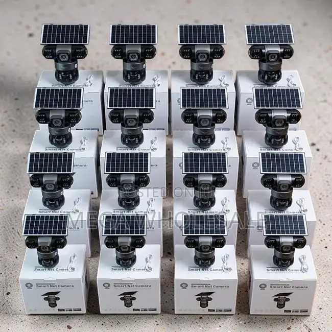 Durable Build 20MP Ultra HD 4G PTZ Triple Lens Solar Camera