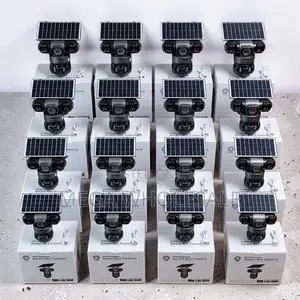 Video Streaming 20MP Ultra HD 4G PTZ Triple Lens Solar Camera
