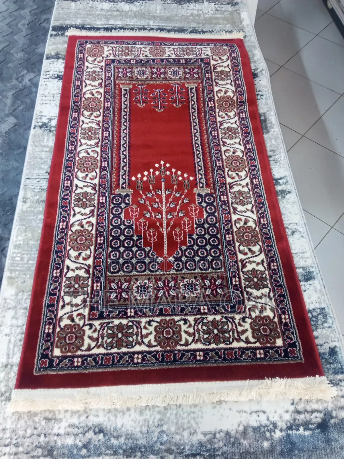 Premium Islamic Wedding Gift - Crimson Red/ Tree-of-Life Motif