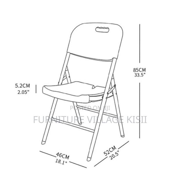 Office Furniture: Foldable, Stackable Plastic Chair - thumbnail 11