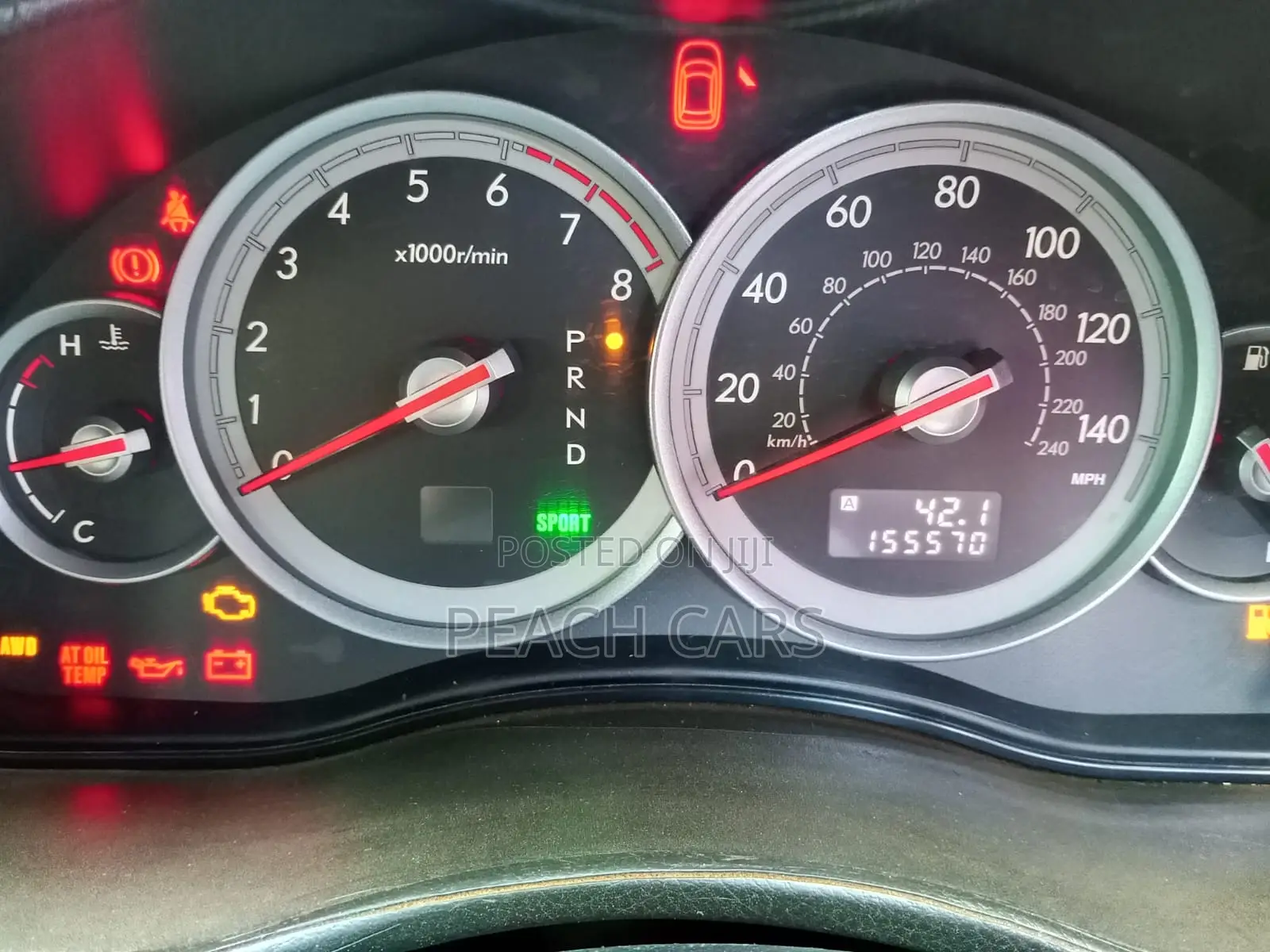 Subaru Outback 2006 Black