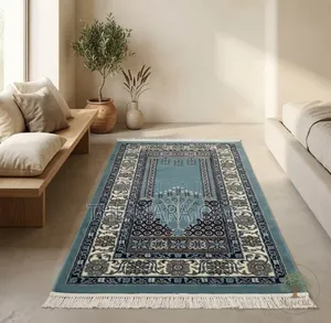 Premium Islamic Wedding Gift - Teal Blue/ Tree-of-Life Motif Prayer