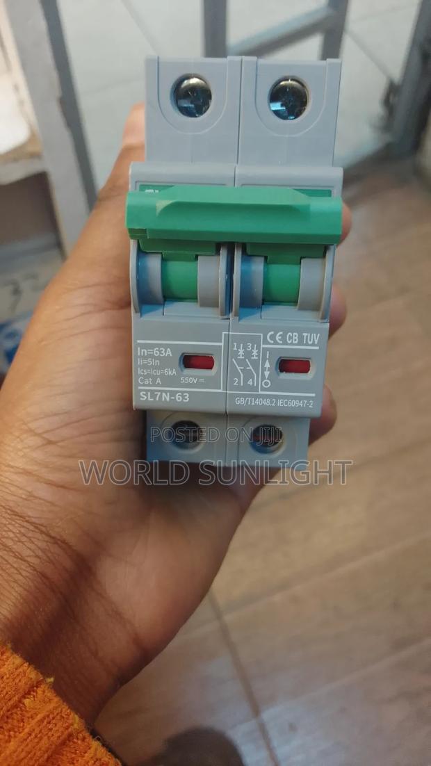 Solar PV Suntree 63A Circuit Breaker - main view