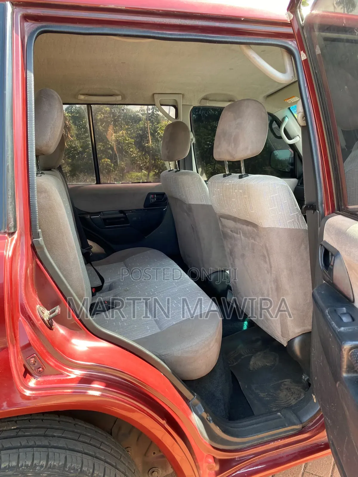 Mitsubishi Pajero IO 2003 Red