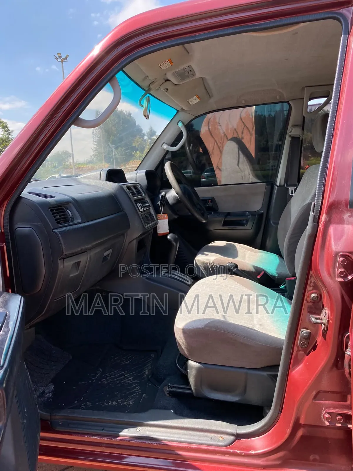 Mitsubishi Pajero IO 2003 Red