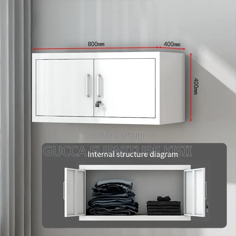 Office Cabinet; 2 Door Low Level Steel Storage Cabinet