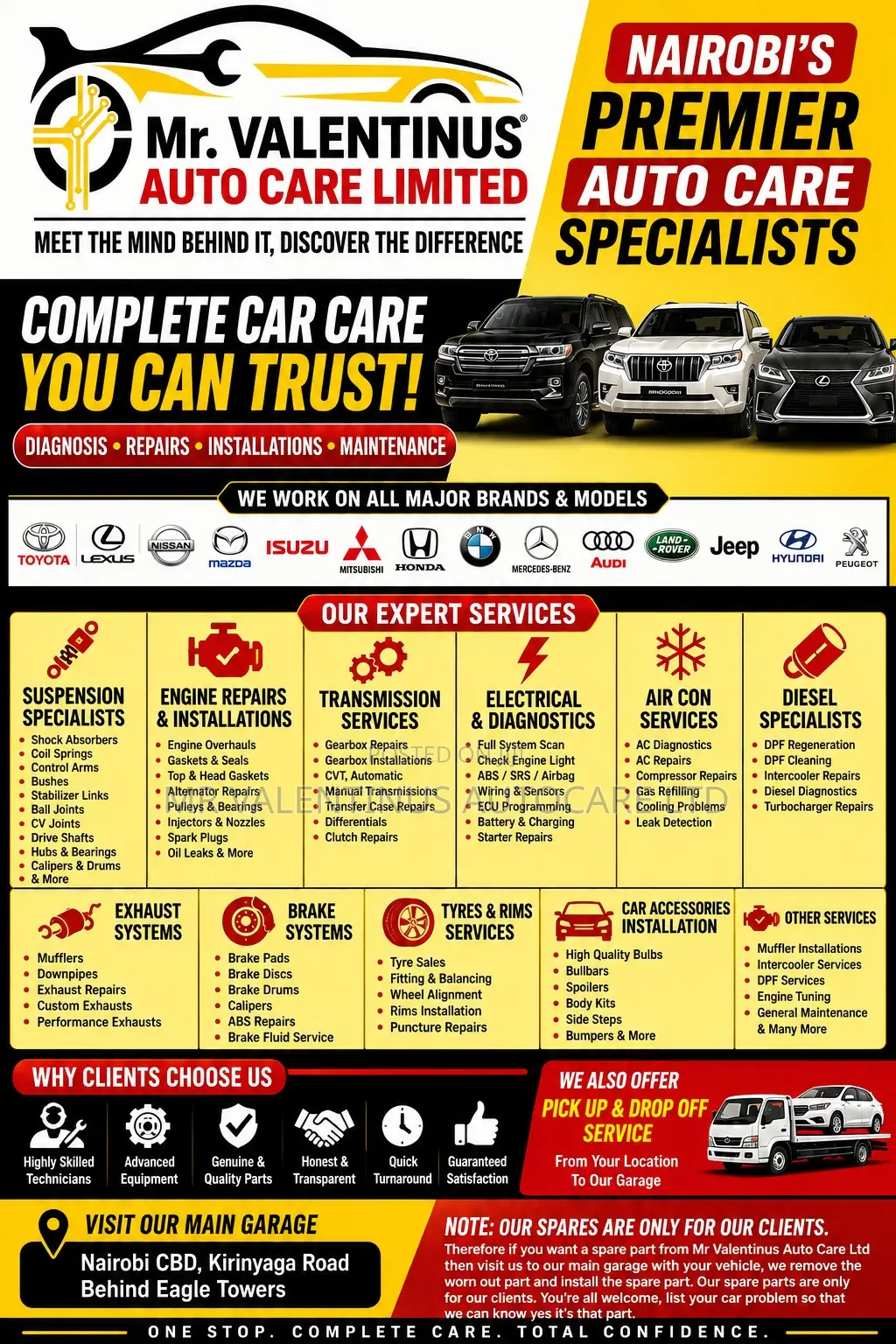Vehicles Suspensions Repairs