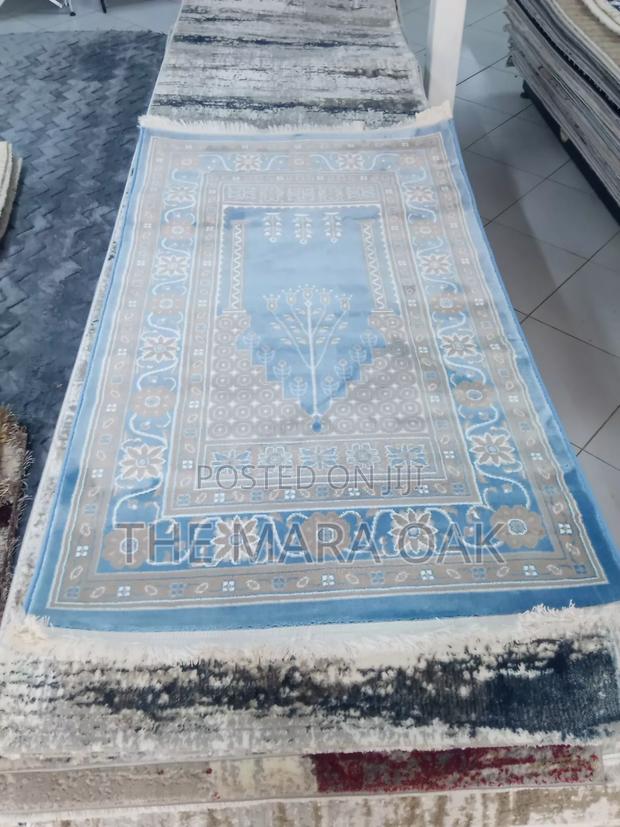 Premium Islamic Wedding Gift - Sky Blue/Floral Border Motif Prayer