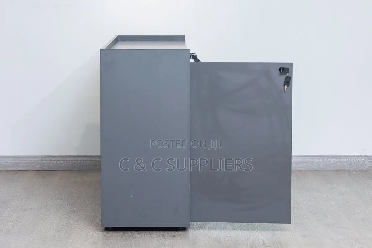3-Door Credenza Storage Cabinet.