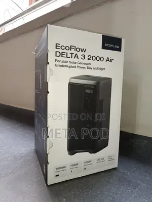 EcoFlow Portable Solar Generator Delta 3 2000 Air
