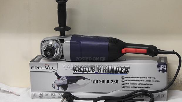 Freevel 2600W Heavy Duty 230mm Angle Grinder. 9 Inch Angle Grinder