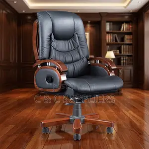 Leather Boss Reclining Task Chair.