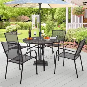 Outdoor Dining Set; Premium Portable Folding Outdoor Dining Set