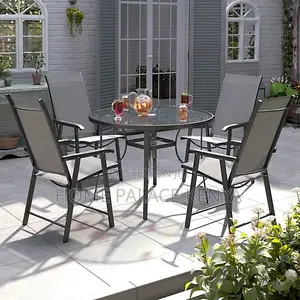 Outdoor Dining Set; Premium Portable Folding Outdoor Dining Set