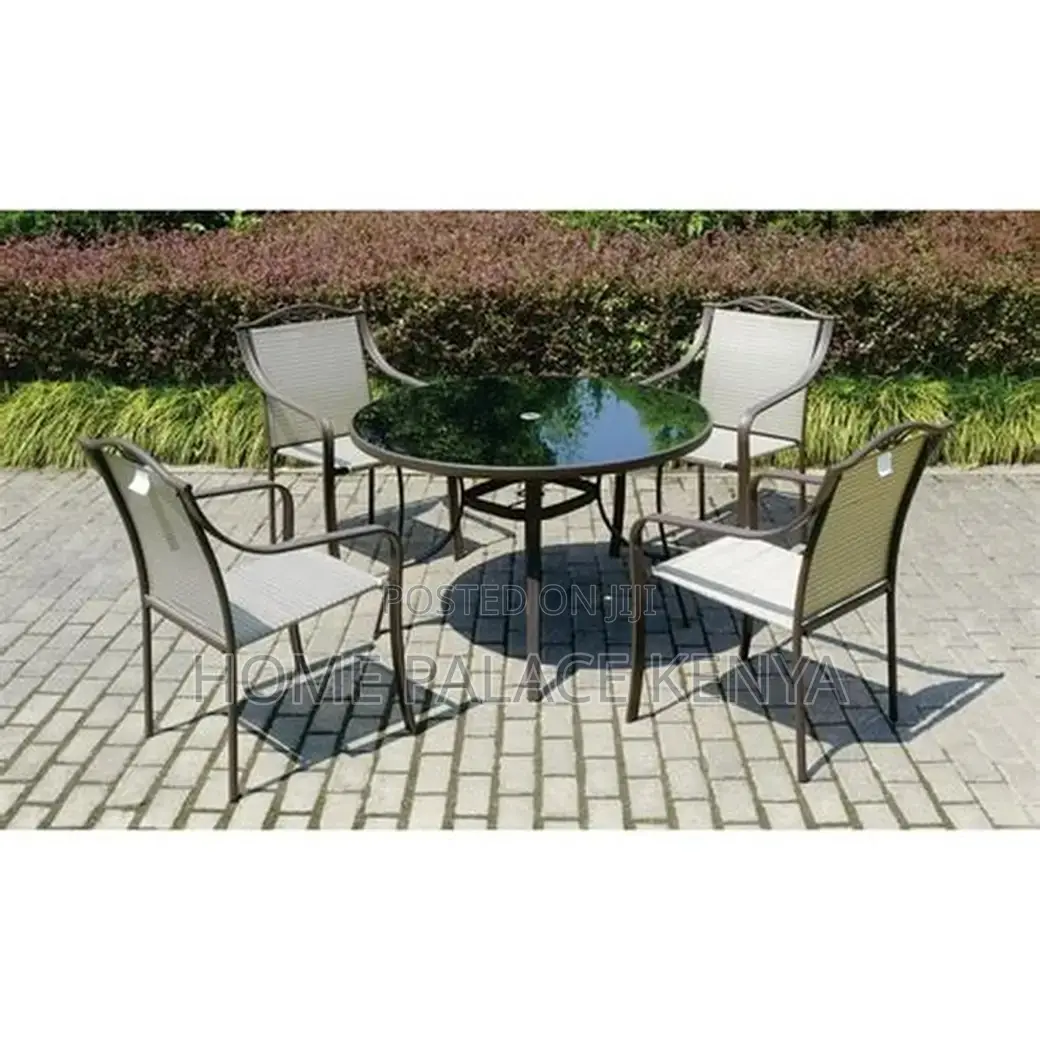 Outdoor Dining Set; Premium Portable Folding Outdoor Dining Set