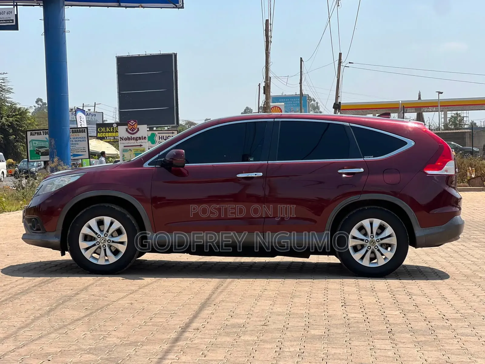 Honda CR-V 2013 Burgundy