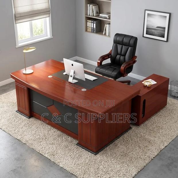 L-Shaped 1600mm Directors Table - thumbnail 3