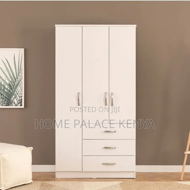 Wooden Wardrobe; Elegant Modern Wardrobe for Bedroom With Storage