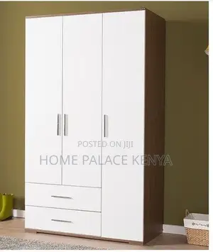Wooden Wardrobe; Elegant Modern Wardrobe for Bedroom With Storage