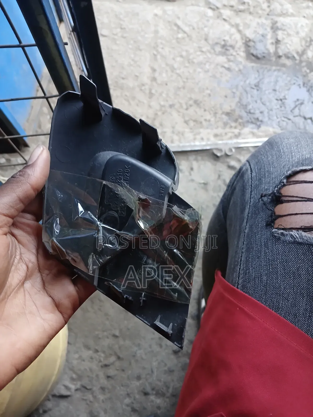 Towing Hook Cover Toyota Vitz 2012