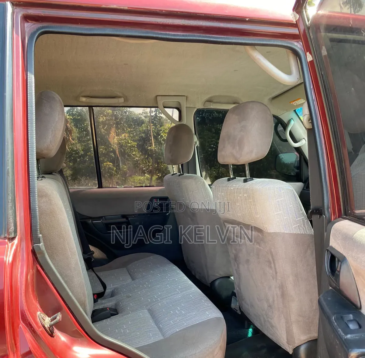 Mitsubishi Pajero IO 2003 Red