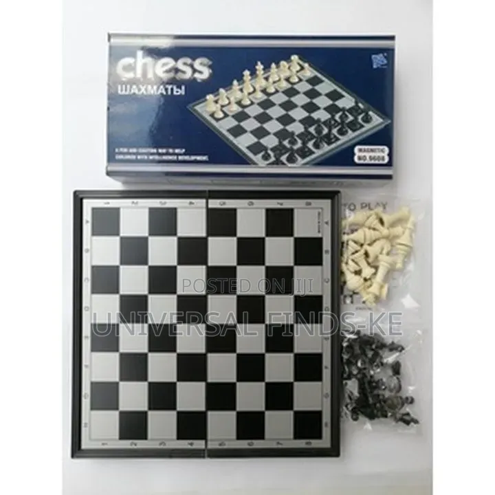 Magnetic Chess Board Game Set – Foldable Chess Board