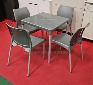 Indoor/Outdoor Plastic Dining Set