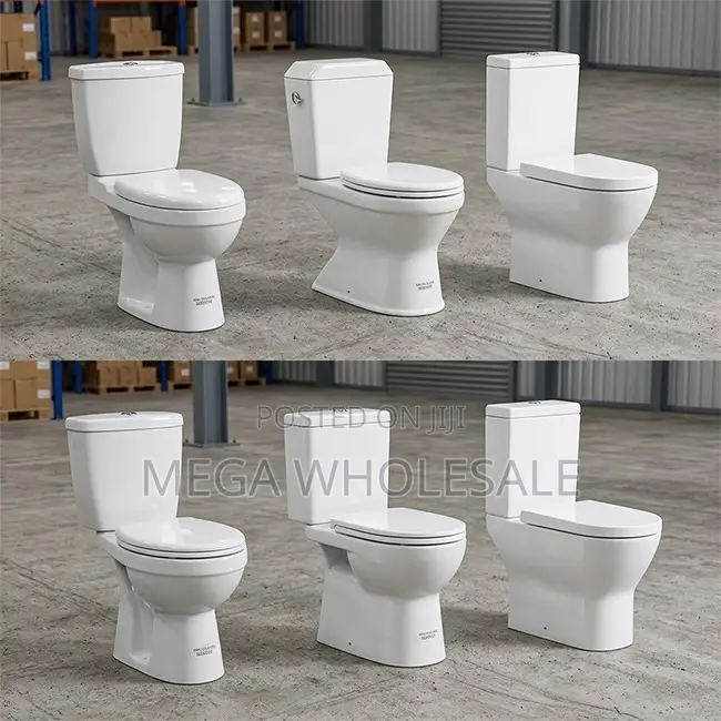 Factory Prices Close-Coupled One Piece, Two-Piece Toilets