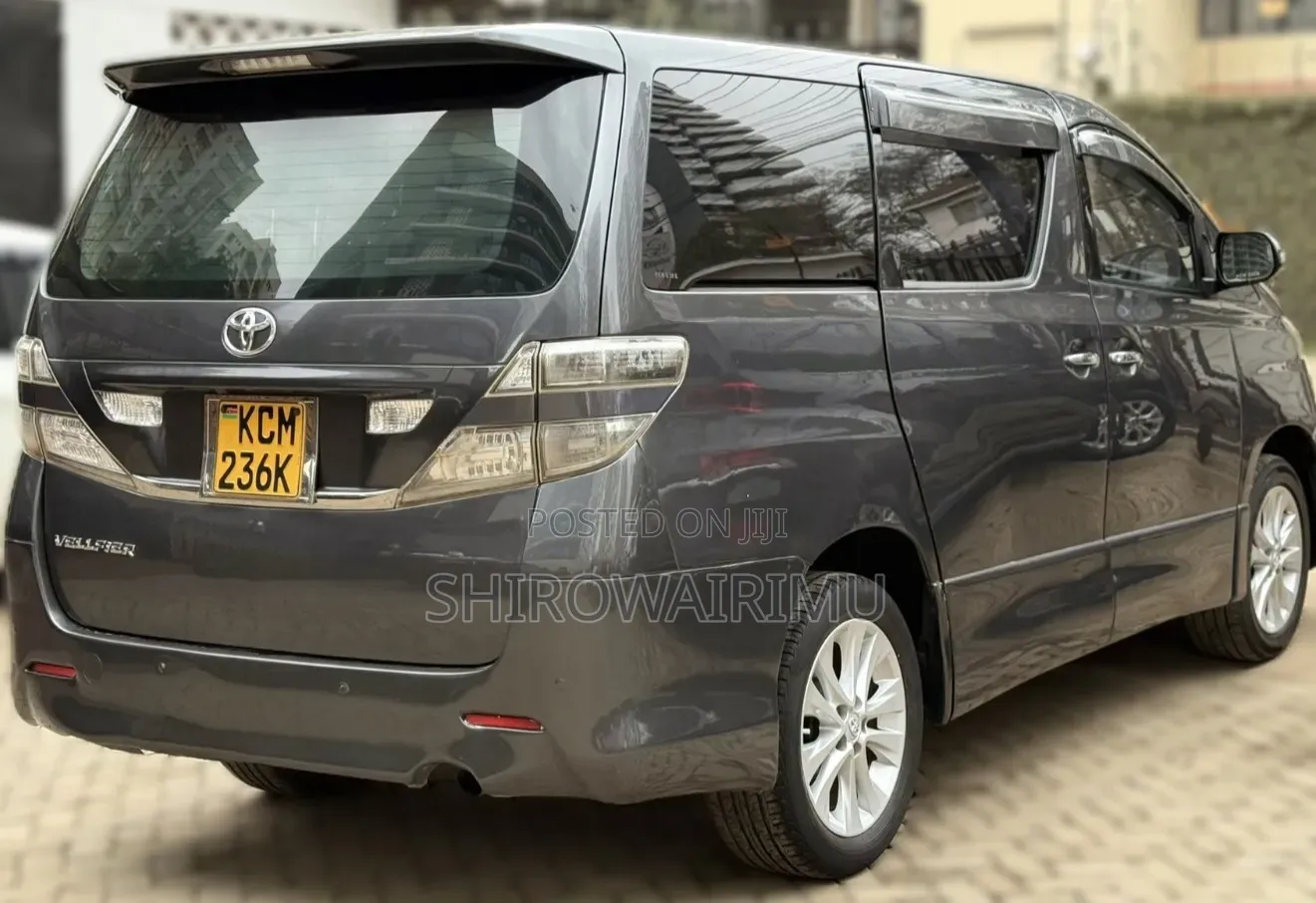 Toyota Vellfire 2010 Gray