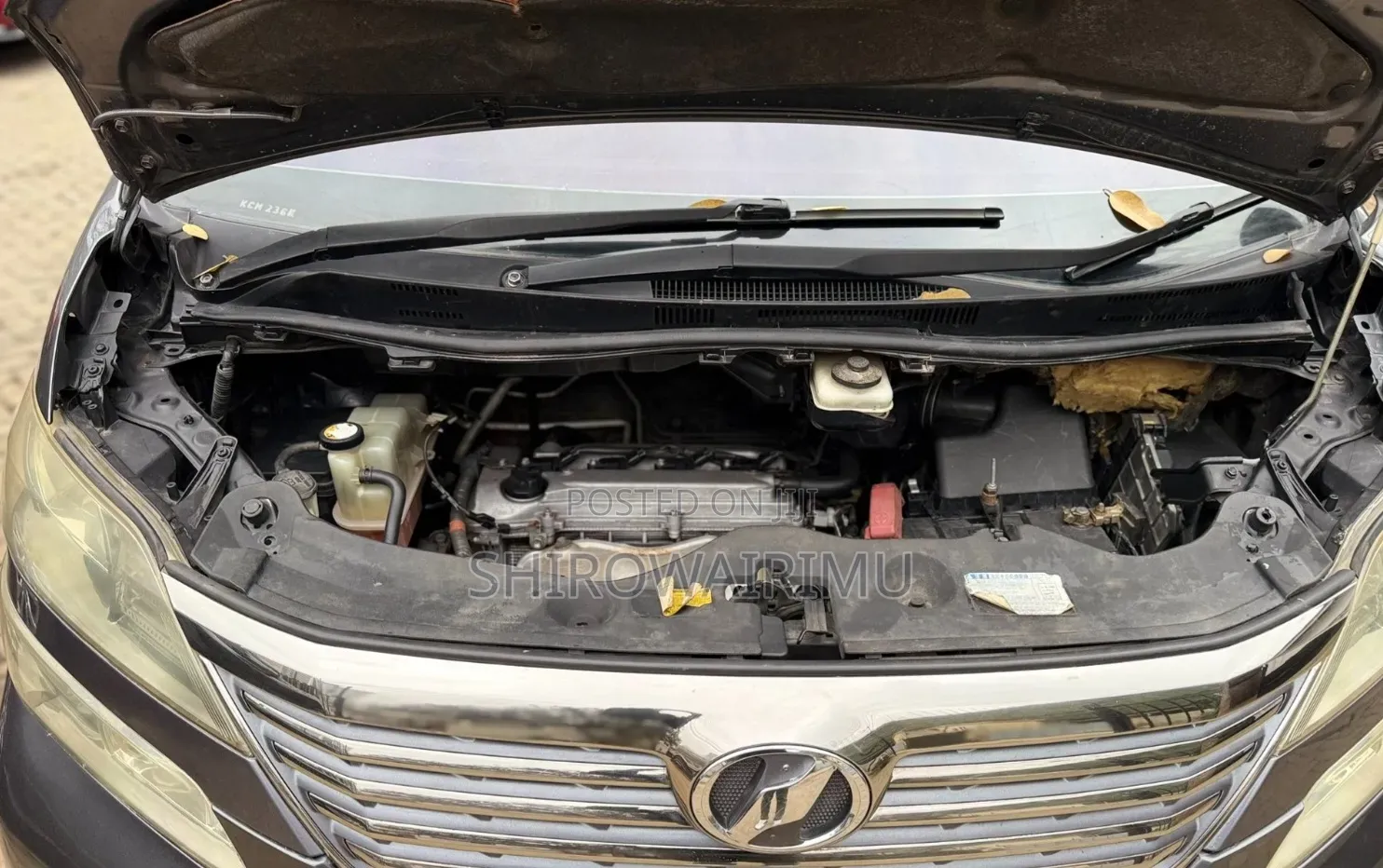 Toyota Vellfire 2010 Gray