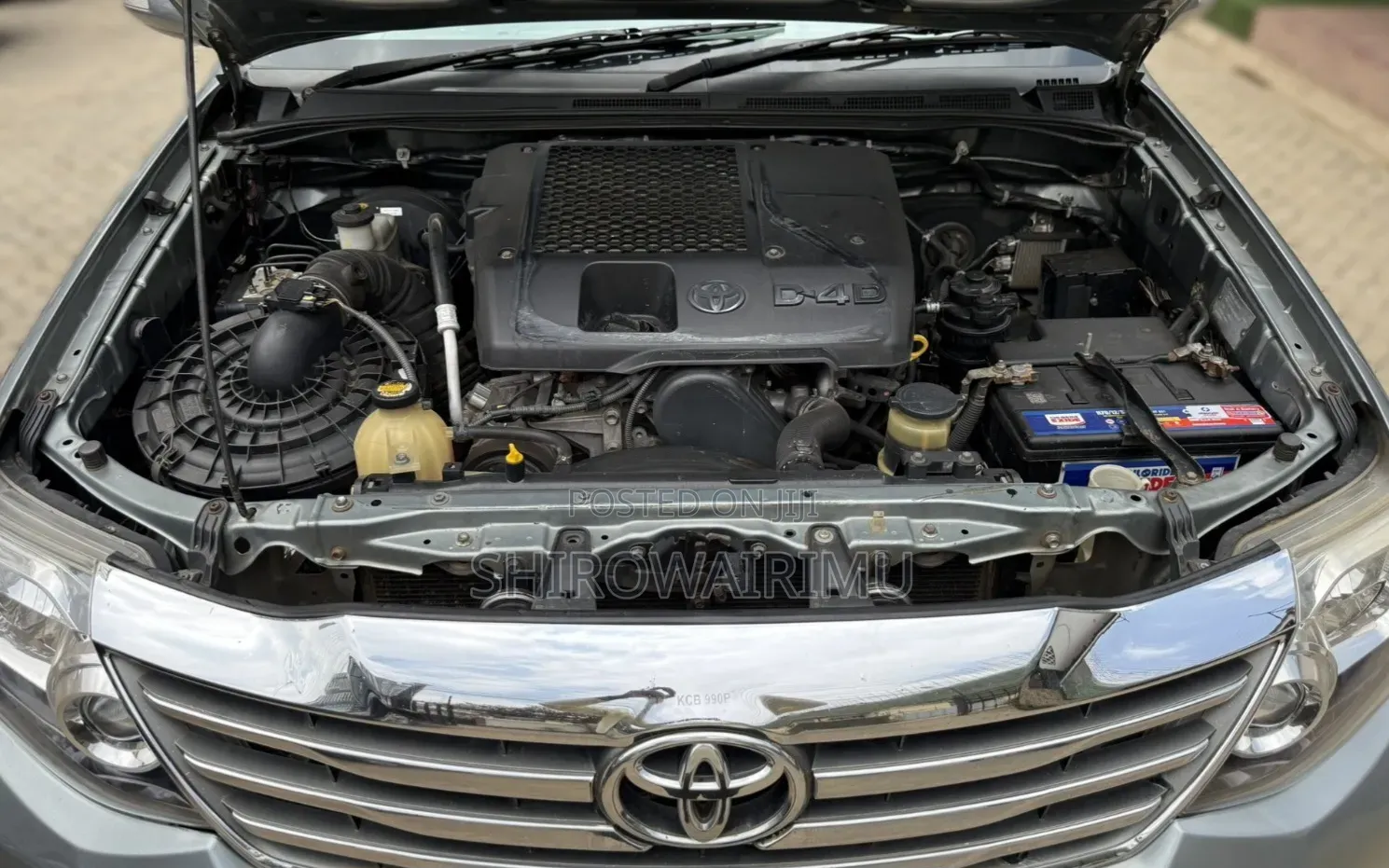 Toyota Fortuner 2014 Silver