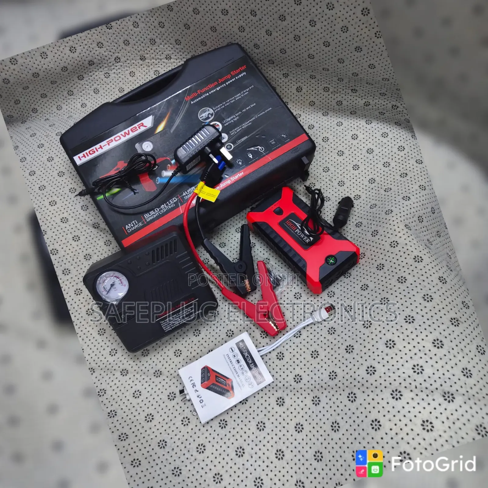 High Quality Car Jump Starter Kit – Emergency Vehicle Battery Booster