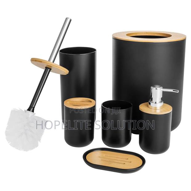 6pc Bathroom Cans Organizer Set - thumbnail 2