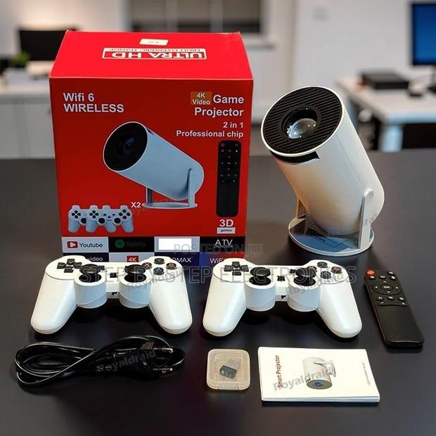 Home Theater HY300 Pro+ 2 in 1 3D Game Gaming Android Projector - thumbnail 2