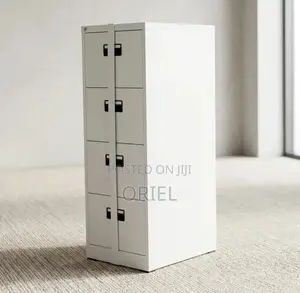 Office Cabinet : 4-Drawer Lockable Cabinet With Bar