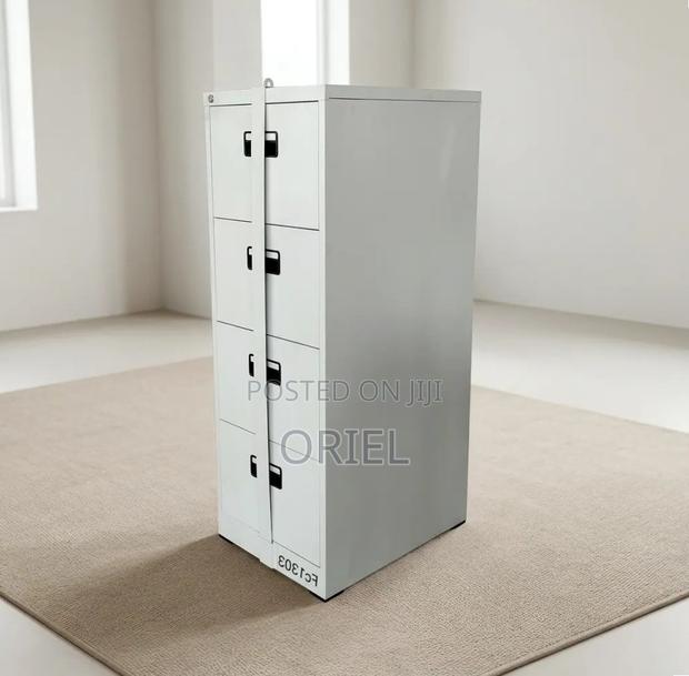Office Cabinet : 4-Drawer Lockable Cabinet With Bar - thumbnail 10