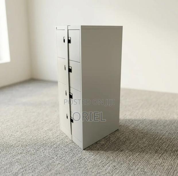 Office Cabinet : 4-Drawer Lockable Cabinet With Bar - thumbnail 12