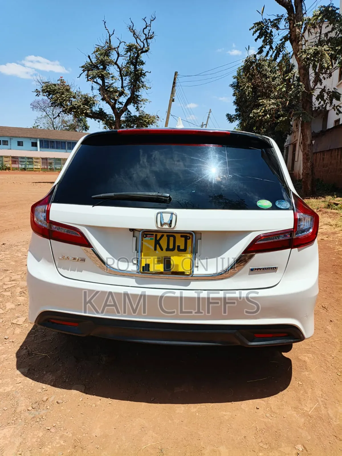 Honda Jade 2015 White