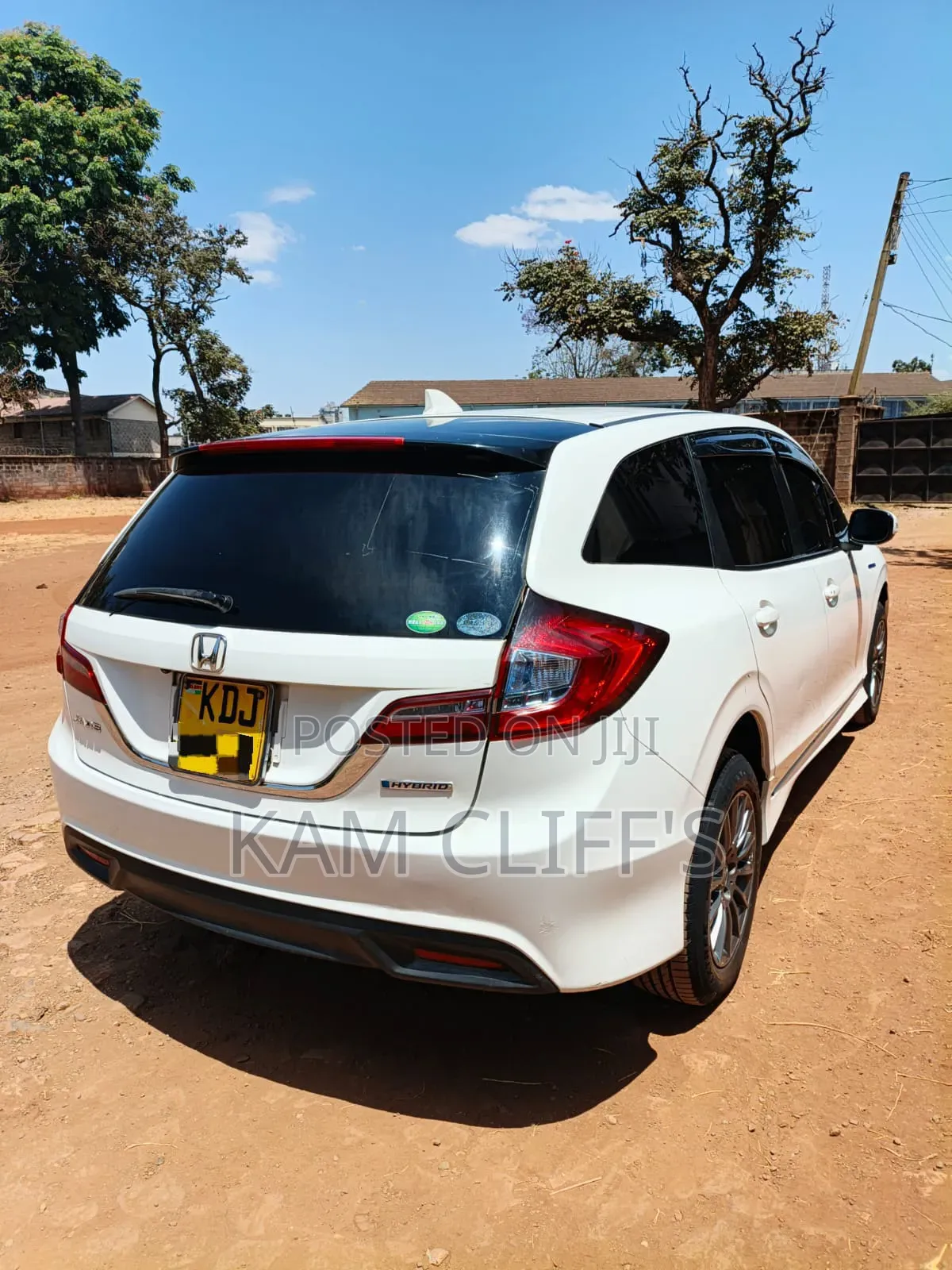 Honda Jade 2015 White