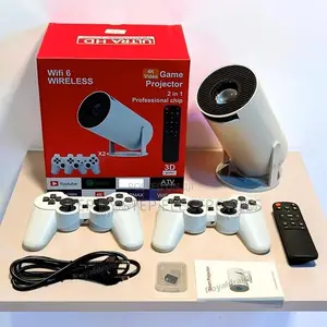 Mini Portable HY300 Pro+ 2 in 1 3D Game Gaming Android Projector